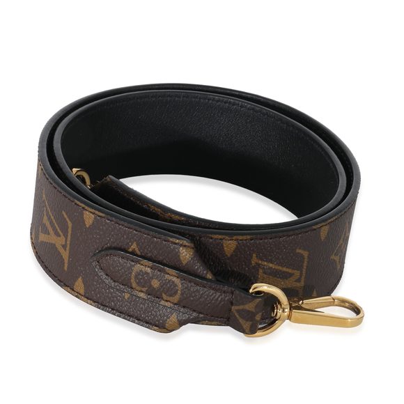 Louis Vuitton Black Monogram Canvas Bandouliere Strap - Picture 1 of 3